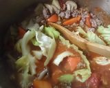 甘酒の自然な甘み　キャベツのトマト煮込み作り方3写真