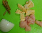 ゴボウの卵とじ作り方1写真