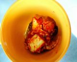 5分。ダイエットに高野豆腐キムチピザ作り方3写真