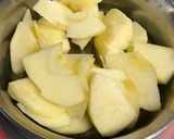 煮りんご？みりんご☆みりんで煮るだけ簡単作り方3写真