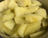 煮りんご？みりんご☆みりんで煮るだけ簡単作り方5写真