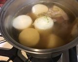大根おでんのポルチーニソース掛け作り方4写真