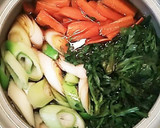 大量消費！土鍋で！春菊と長ねぎのすき煮作り方9写真