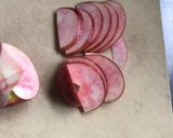 薔薇りんご の スフレチーズケーキ作り方3写真