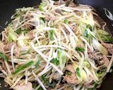 ねぎたっぷり☆焼うどん作り方2写真