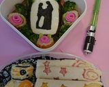 「S.W」のお弁当 アナキン♥️パドメ作り方6写真