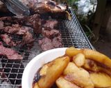 鹿モモ肉BBQ作り方4写真