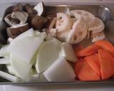 季節の野菜を鍋で作る酢の物作り方1写真