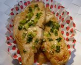 酒蒸し鶏胸肉のネギ焼き作り方3写真