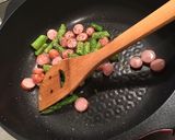♡もちもち♡冷凍うどんで絶品ナポリタン♡作り方1写真