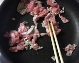 さつまいもの豚肉炒め作り方2写真