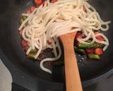♡もちもち♡冷凍うどんで絶品ナポリタン♡作り方4写真