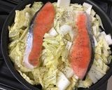 シャケ白菜蒸し作り方1写真