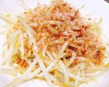 ３分で出来る！もやしのポン酢おかか作り方2写真