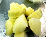 レンジでりんごとさつまいも蒸し作り方4写真