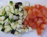 夏野菜カレーうどん作り方1写真