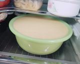風呂桶でバケツプリン作り方8写真