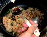 鰹節が決め手！オクラの入ったチャーハン作り方9写真