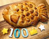 お食い初め、お祝いに！アップル鯛☆作り方13写真
