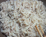 コクと旨味の、切干大根とツナの卵とじ炒め作り方3写真