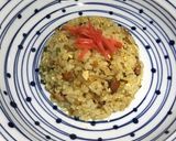 我が家のカレーチャーハン作り方7写真