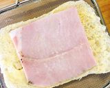 シンプル☆チーズとハムのホットサンド作り方4写真