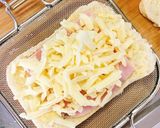 シンプル☆チーズとハムのホットサンド作り方5写真