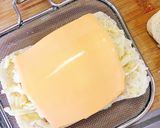 シンプル☆チーズとハムのホットサンド作り方6写真