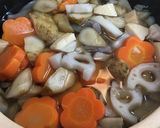 土鍋でお煮しめ（おせち料理の一品として）作り方4写真