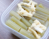 蕗と油揚げの煮物（おせち料理の一品として作り方5写真