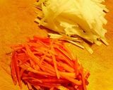 ゆず風味の二色なます作り方1写真