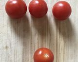 Xmasディナー【前菜】トマトのファルシ作り方1写真