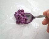 甘納豆とお芋の茶巾 簡単 おせち 和菓子作り方4写真