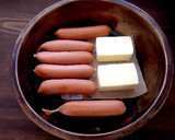 男子飯 簡単ソーセージとチーズの燻製作り方5写真