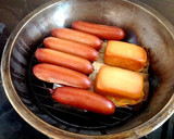 男子飯 簡単ソーセージとチーズの燻製作り方7写真