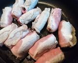 【大葉とチーズの豚ロール・BBQソース】作り方6写真