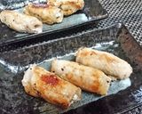 【大葉とチーズの豚ロール・BBQソース】作り方10写真