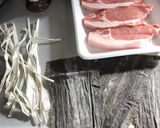 圧力鍋で簡単ぶた肉昆布巻き作り方1写真