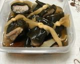 圧力鍋で簡単ぶた肉昆布巻き作り方10写真