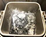 スクエアキャラぱん まっくろくろすけ作り方1写真