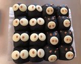 スクエアキャラぱん まっくろくろすけ作り方10写真
