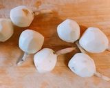 おせち くわいの煮物作り方1写真
