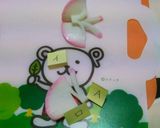 蒲鉾の飾り切り☆蝶々と孔雀☆作り方7写真