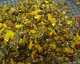 博多のニューカマー高菜葉元いため。作り方7写真