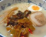 博多のニューカマー高菜葉元いため。作り方10写真