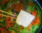 チーズカレー味焼きそば作り方2写真