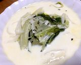 簡単★野菜たっぷり豆乳入りミルクスープ作り方6写真
