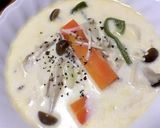 超簡単★白菜とホタテのミルクスープ煮作り方6写真
