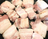 ★簡単！柔らか豚の角煮と煮玉子★作り方2写真