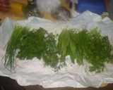 フランクフルト風グリーンソース作り方1写真